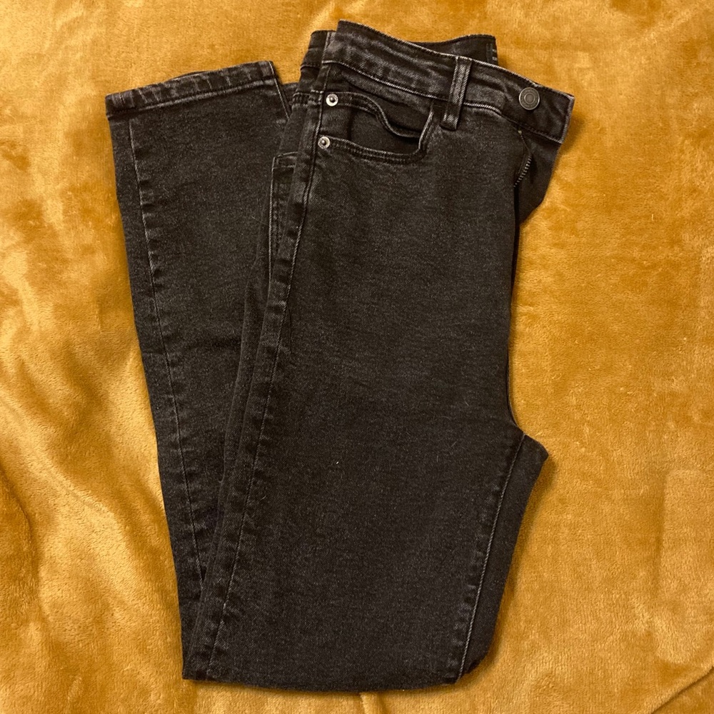 Black Mom Slim Highwaisted Jeans